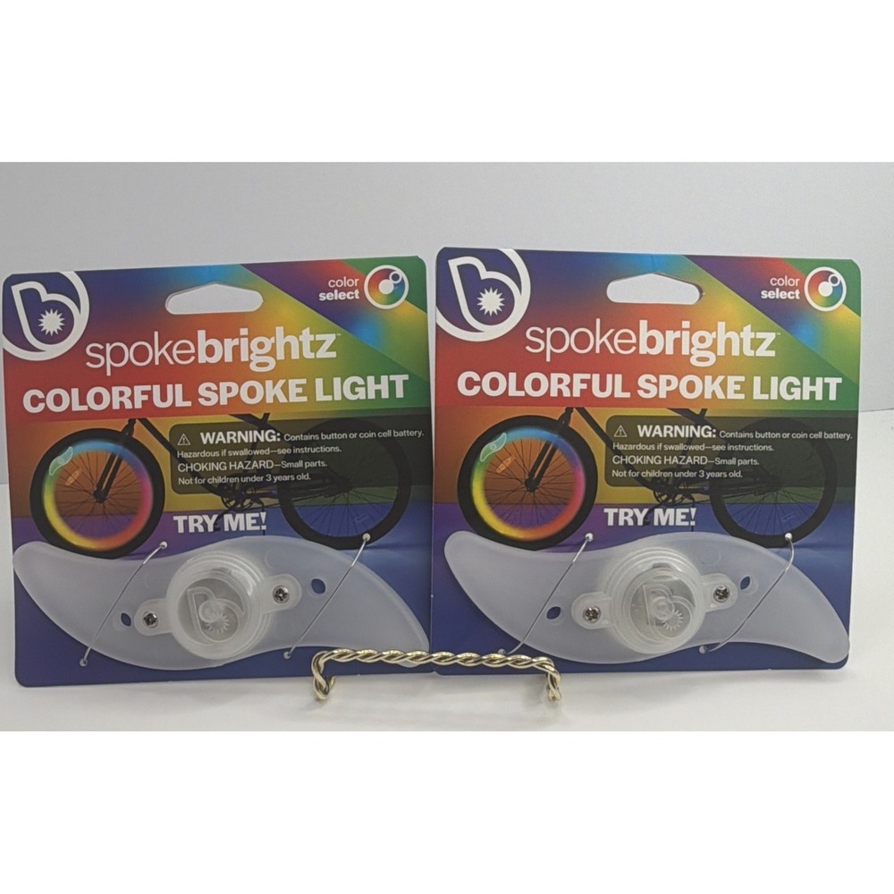 SpokeBrightz Bike Lights Lot Of 2